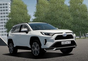 Мод 2021 Toyota RAV4 Prime версия 1.0 для City Car Driving (v1.5.9, 1.5.9.2)