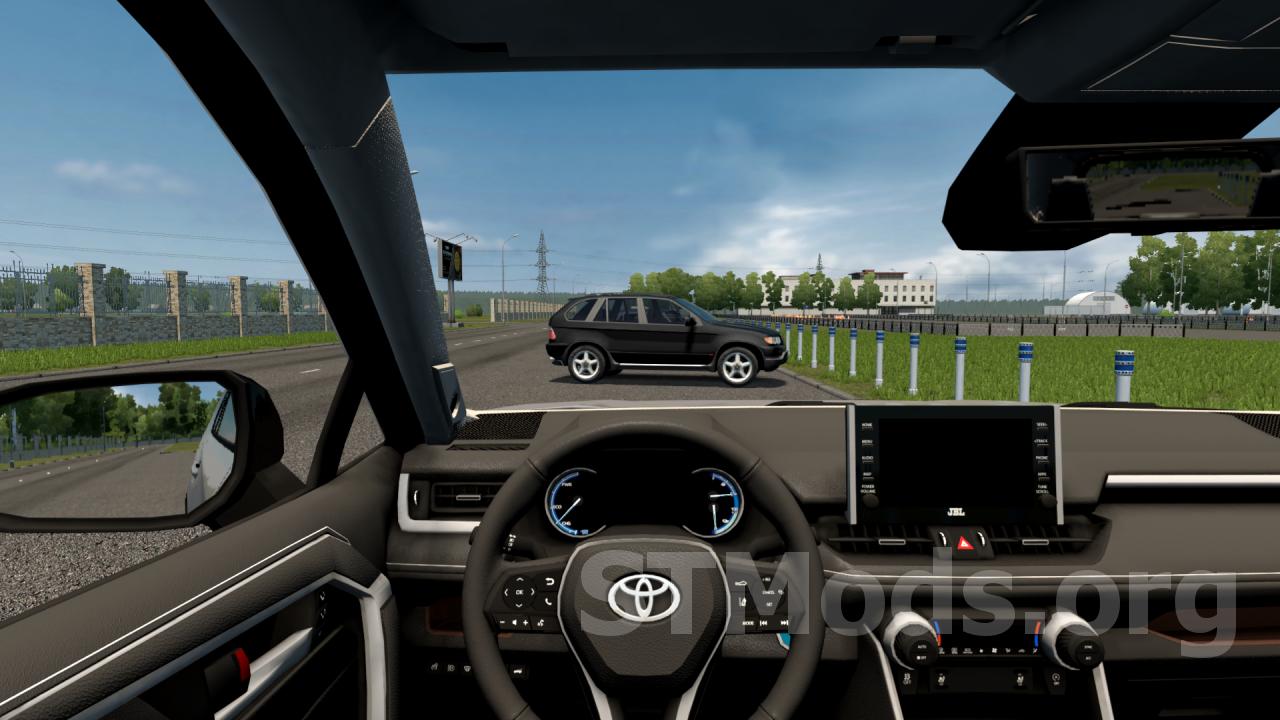 Скачать мод 2021 Toyota RAV4 Prime версия 03.05.2022 для City Car Driving  (v1.5.9.2)