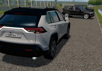 Мод 2021 Toyota RAV4 Prime версия 03.05.2022 для City Car Driving (v1.5.9.2)