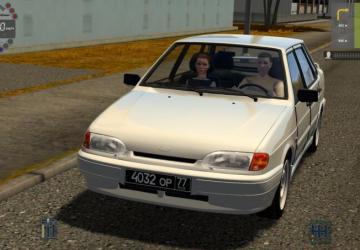 Мод 2115 Самара ВАЗ LADA версия 11.12.19 для City Car Driving (v1.5.9)
