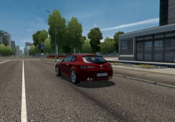 Мод Alfa Romeo Brera 2009 версия 23.08.20 для City Car Driving (v1.5.9.2)