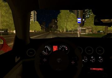 Мод Alfa Romeo Brera 2009 версия 23.08.20 для City Car Driving (v1.5.9.2)