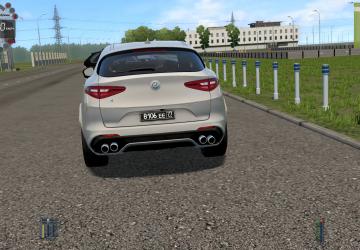 Мод Alfa Romeo Stelvio Quadrifoglio для City Car Driving (v1.5.8)