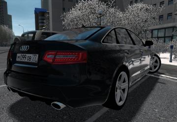 Мод Audi A6 C6 3.0 TDi Quattro версия 1.0 для City Car Driving (v1.5.8)