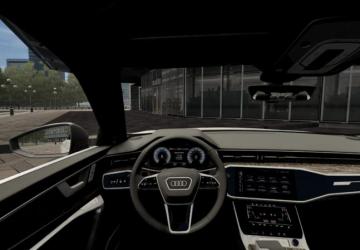 Мод Audi A6 Седан 2019 версия TJ для City Car Driving (v1.5.8)