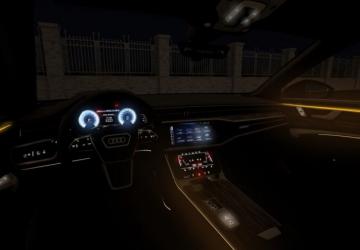 Мод Audi A6 Седан 2019 версия TJ для City Car Driving (v1.5.8)