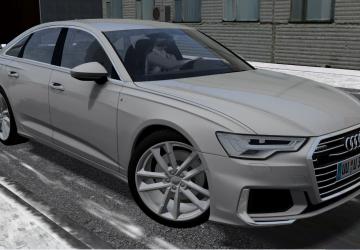 Мод Audi A6 Седан 2019 версия 30.05.21 для City Car Driving (v1.5.9, 1.5.9.2)
