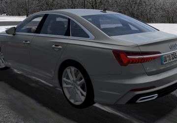 Мод Audi A6 Седан 2019 версия 30.05.21 для City Car Driving (v1.5.9, 1.5.9.2)