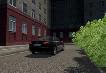 Мод Audi A8 D3 версия 25.08.20 для City Car Driving (v1.5.1.0)