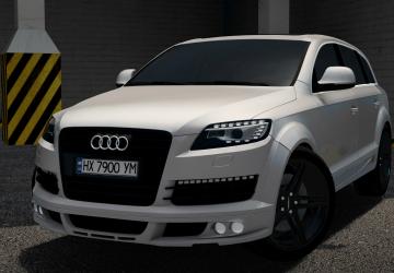 Мод Audi Q7 1-St Gen 2008-2015 версия 1.0 для City Car Driving (v1.5.9.2)