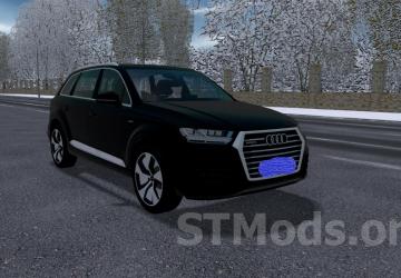 Мод Audi Q7 2016 версия 16.11.2022 для City Car Driving (v1.5.9.2)