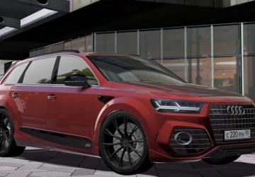 Мод AUDI Q7 ABT версия 1.0 для City Car Driving (v1.5.9)