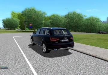 Мод Audi Q7 версия 2.0 для City Car Driving (v1.5.9, 1.5.9.2)