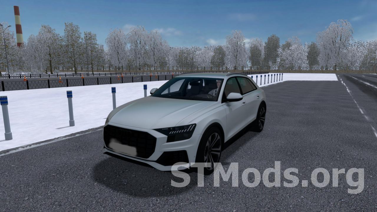 Скачать мод Audi Q8 версия 10.11.2022 для City Car Driving (v1.5.9.2)