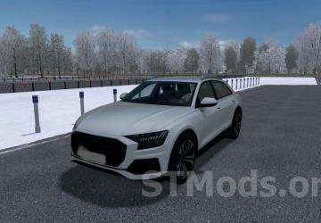 Мод Audi Q8 версия 10.11.2022 для City Car Driving (v1.5.9.2)