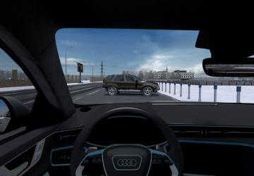 Мод Audi Q8 версия 10.11.2022 для City Car Driving (v1.5.9.2)