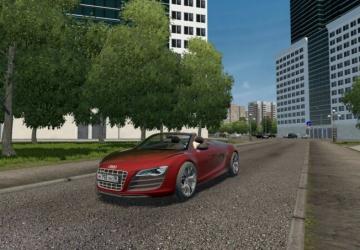 Мод Audi R8 GT Spyder версия 06.06.20 для City Car Driving (v1.5.9.2)