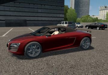 Мод Audi R8 GT Spyder версия 06.06.20 для City Car Driving (v1.5.9.2)