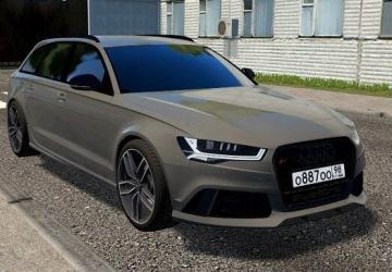 Мод Audi RS6 Avant Bulkin версия 1.0 для City Car Driving (v1.5.8)