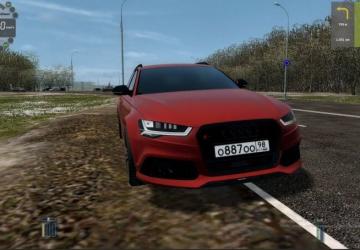 Мод Audi RS6 Avant Bulkin версия 1.0 для City Car Driving (v1.5.8)