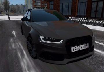 Мод Audi RS6 Avant Bulkin версия 1.0 для City Car Driving (v1.5.8)