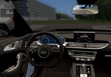 Мод Audi RS6 Avant Bulkin версия 1.0 для City Car Driving (v1.5.8)