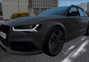 Мод Audi RS6 Avant Bulkin версия 04.06.20 для City Car Driving (v1.5.9, 1.5.9.2)