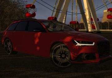 Мод Audi RS6 (C7) Avant ABT Tuning версия 05.01.2022 для City Car Driving (v1.5.9.2)