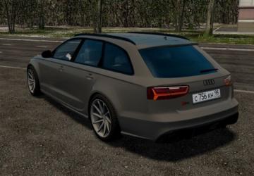 Мод Audi RS6 C7 версия 03.12.21 для City Car Driving (v1.5.9.2)