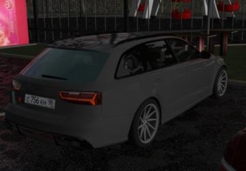 Мод Audi RS6 C7 версия 03.12.21 для City Car Driving (v1.5.9.2)