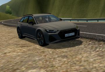 Мод AUDI RS6 C8 версия 25.05.2022 для City Car Driving (v1.5.9.2)