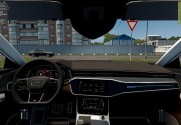 Мод Audi RS 7 Sportback 2019 версия 26.12.20 для City Car Driving (v1.5.9, 1.5.9.2)