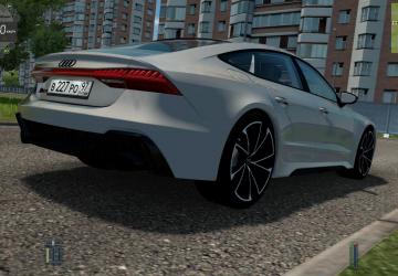 Мод Audi RS 7 Sportback 2019 версия 26.12.20 для City Car Driving (v1.5.9, 1.5.9.2)