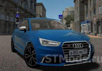 Мод Audi S1 2015 версия 1.1.1 для City Car Driving (v1.5.9)