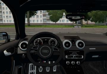 Мод Audi S1 2015 версия 1.1.1 для City Car Driving (v1.5.9)