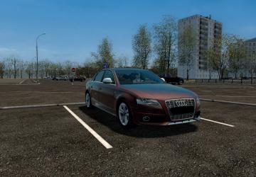 Мод Audi S4 2010 версия 03.12.2022 для City Car Driving (v1.5.9.2)