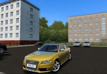Мод Audi S4 2010 версия 26.04.20 для City Car Driving (v1.5.9.2)