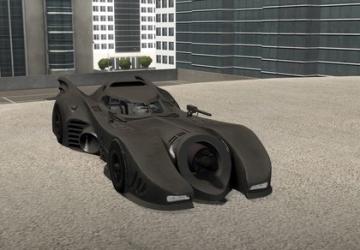 Мод BatMobile версия 1.0 для City Car Driving (v1.5.9, 1.5.9.2)