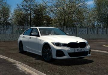 Мод BMW 320d M-Sport (G20) 2019 версия 11.01.22 для City Car Driving (v1.5.9.2)