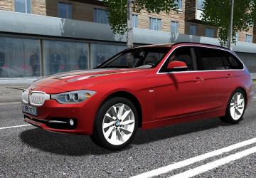 Мод BMW 335i F31 версия 21.01.20 для City Car Driving (v1.5.9)