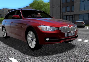 Мод BMW 335i F31 версия 21.01.20 для City Car Driving (v1.5.9)