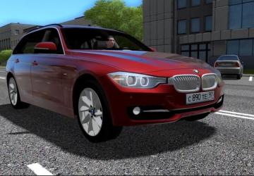 Мод BMW 335i F31 версия 30.09.20 для City Car Driving (v1.5.9, 1.5.9.2)