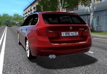 Мод BMW 335i F31 версия 30.09.20 для City Car Driving (v1.5.9, 1.5.9.2)