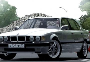 Мод BMW 735i E32 версия 29.05.21 для City Car Driving (v1.5.8 - 1.5.9.2)
