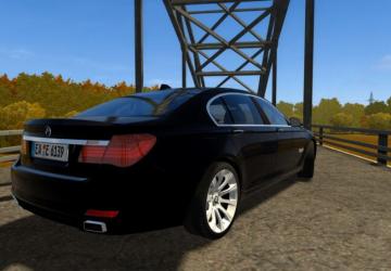 Мод BMW 740d F01 версия 1.0 для City Car Driving (v1.5.8)