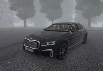 Мод BMW 750i G11 2019 версия 24.07.20 для City Car Driving (v1.5.9.2)