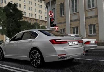 Мод BMW 750i G11 2019 версия 24.07.20 для City Car Driving (v1.5.9.2)