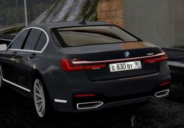 Мод BMW 750i G11 2019 версия 24.07.20 для City Car Driving (v1.5.9.2)