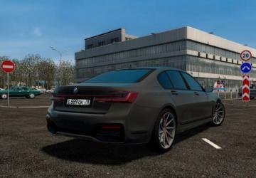 Мод BMW 750i G11 2019 версия 29.12.2021 для City Car Driving (v1.5.9.2)