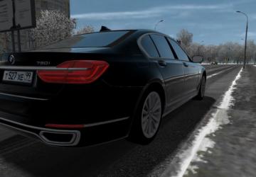 Мод BMW 750i G11 версия 1.0 для City Car Driving (v1.5.8)